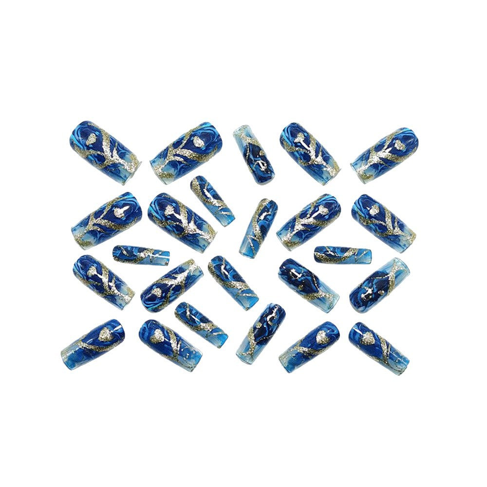 Kunstnagelset mit Floralen Motiven Brehn