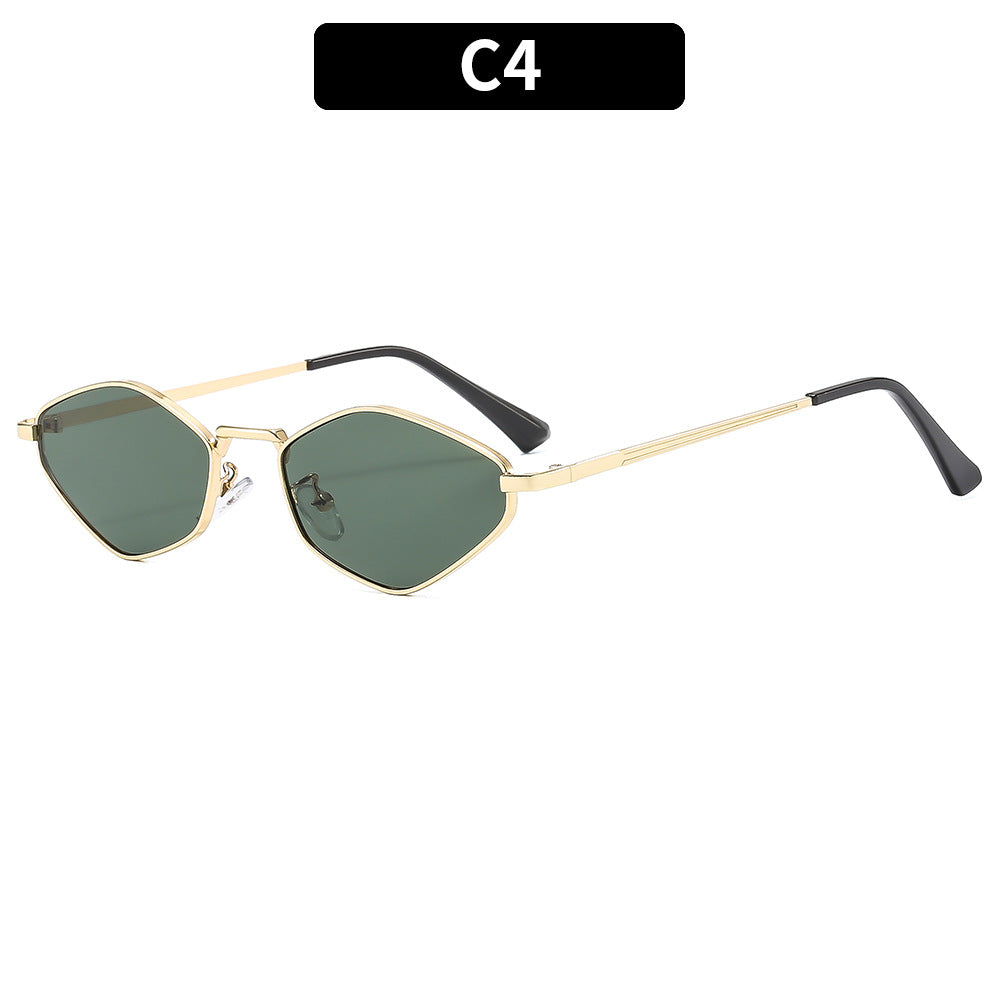 Stylische hexagonale Rahmen-Sonnenbrille