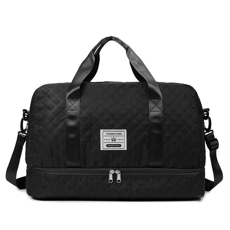 Stylische gesteppt Reis Duffle Bag Brehn