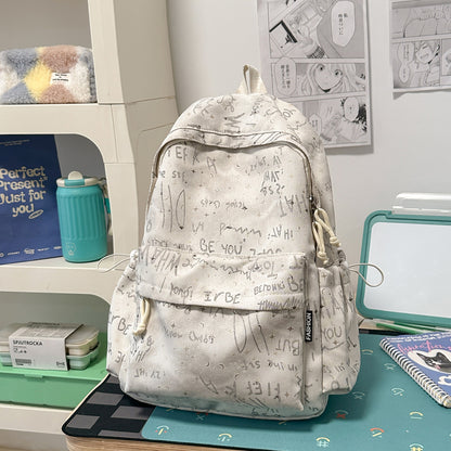 Künstlerischer Grafikdruck Rucksack Brehn