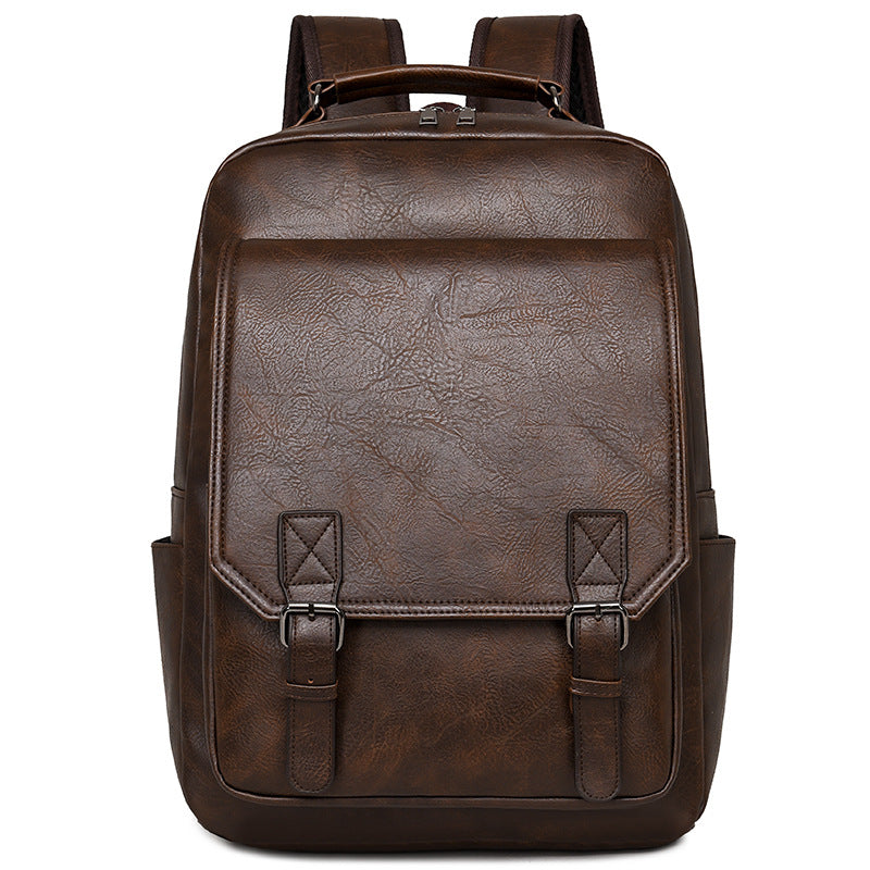 Stylischer Leder-Rucksack Brehn