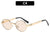 Vintage-Inspirierte Runde Rahmen Sonnenbrille