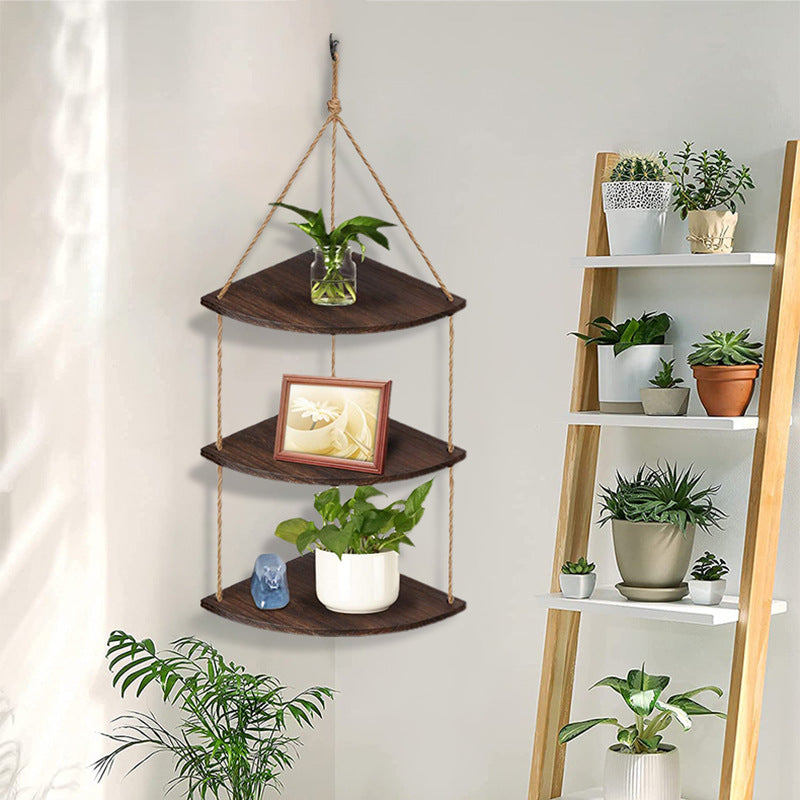 Multi-Ebenholz-Hängeregal-Organizer