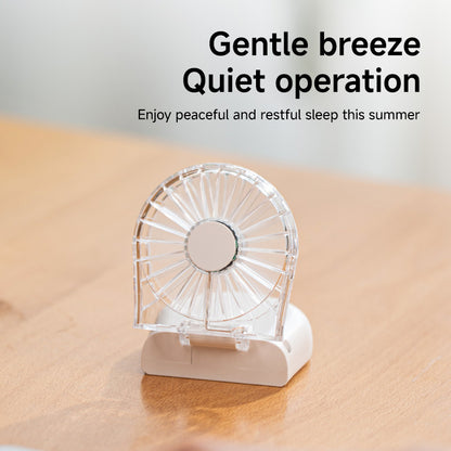 Unisex Tragbarer Ventilator mit integrierter Spiegel-Funktion Brehn