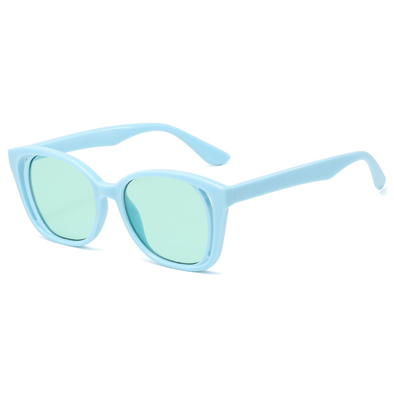 Damen stilvolle Cat-Eye Sonnenbrille mit robustem Rahmen Brehn