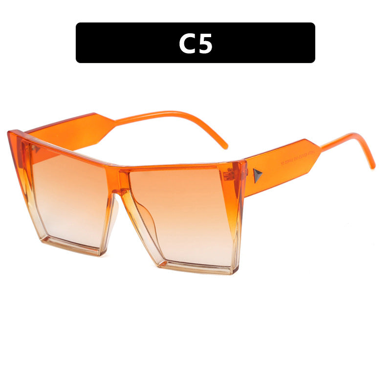 Damen geometrische Sonnenbrille mit innovative Gläsern Brehn