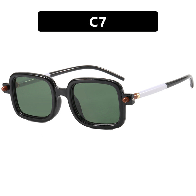 Damen quadratische Sonnenbrille mit auffälligem und modernem Design Brehn