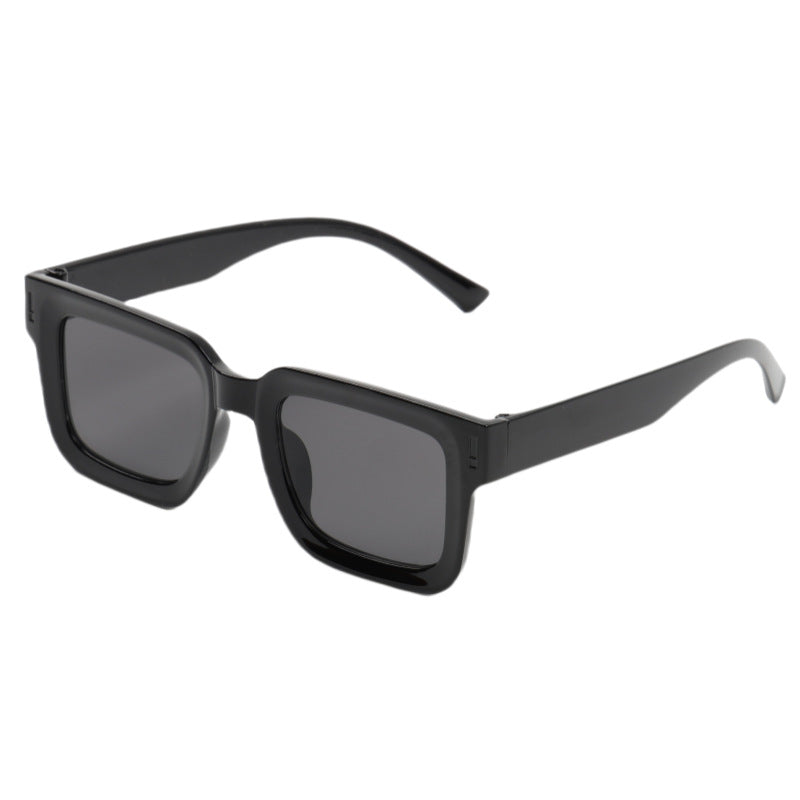 Damen Modische quadratische Sonnenbrille mit soften Linien Brehn