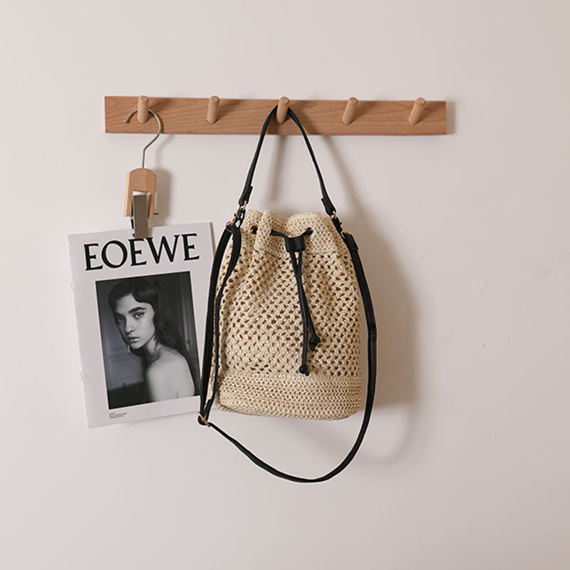 Lässige Rucksacktasche Aus Natürlichem Material Brehn