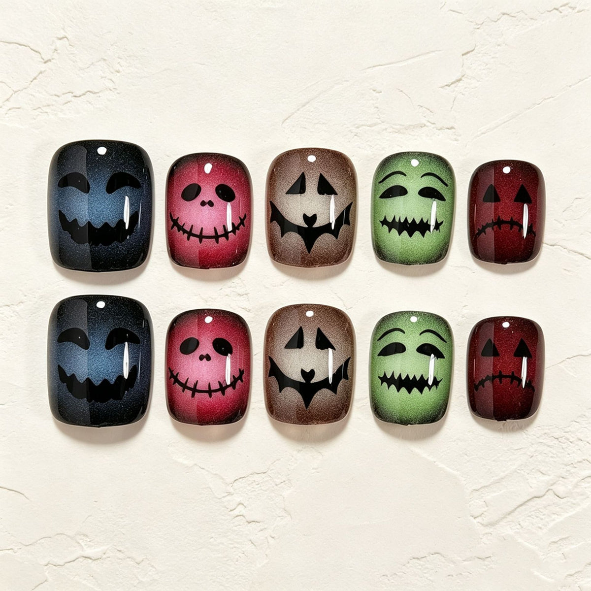 Halloween-Themen Künstliche Nagelkunst Tipps Brehn