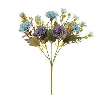 Lebensnahe Nelke Blumenspiess Dekoration