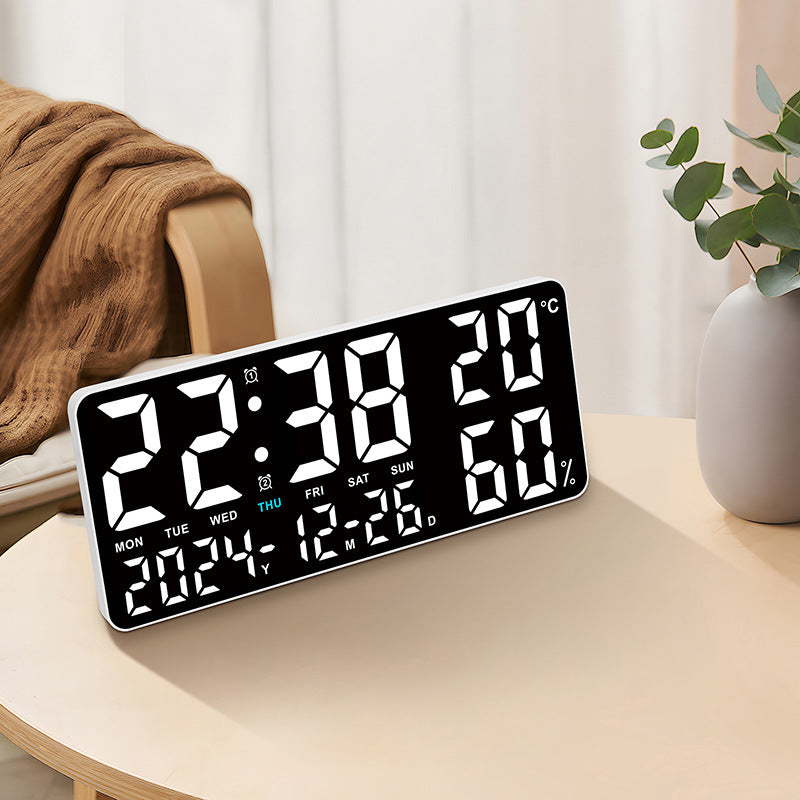 Digitaler Multifunktionswecker mit großem LED-Display Brehn