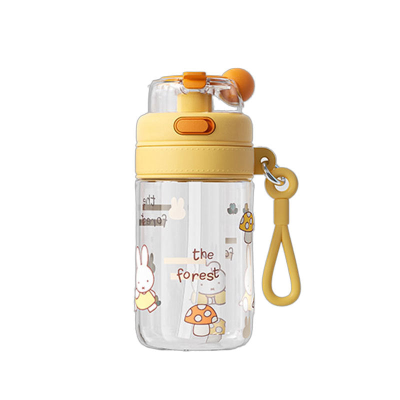 Damen Trinkflasche mit interaktivem Deckel und niedlichem Tierdesign Brehn