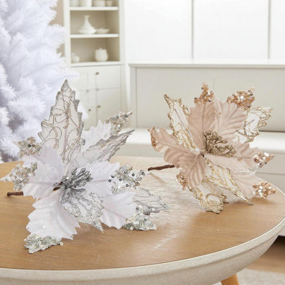Glamouröse Weihnachtsblüten-Dekoration Brehn