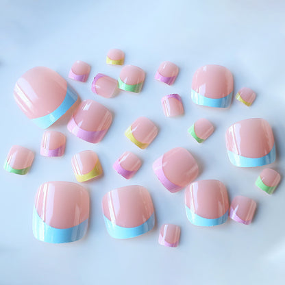 Künstlerische Pediküre Nagelkunst Verbesserungen Brehn