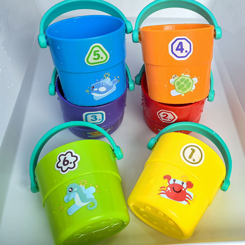 Unisex Stapelbare Spielzeugeimer Brehn