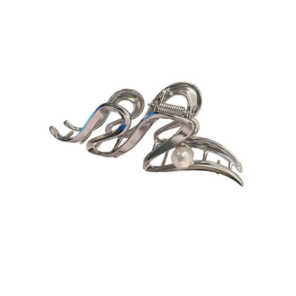 Elegante Wellen-Design Haarklammer Brehn