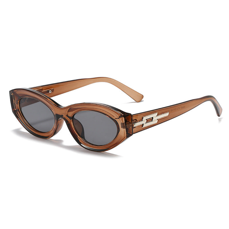 Stylische Retro Cat-Eye Sonnenbrille Brehn