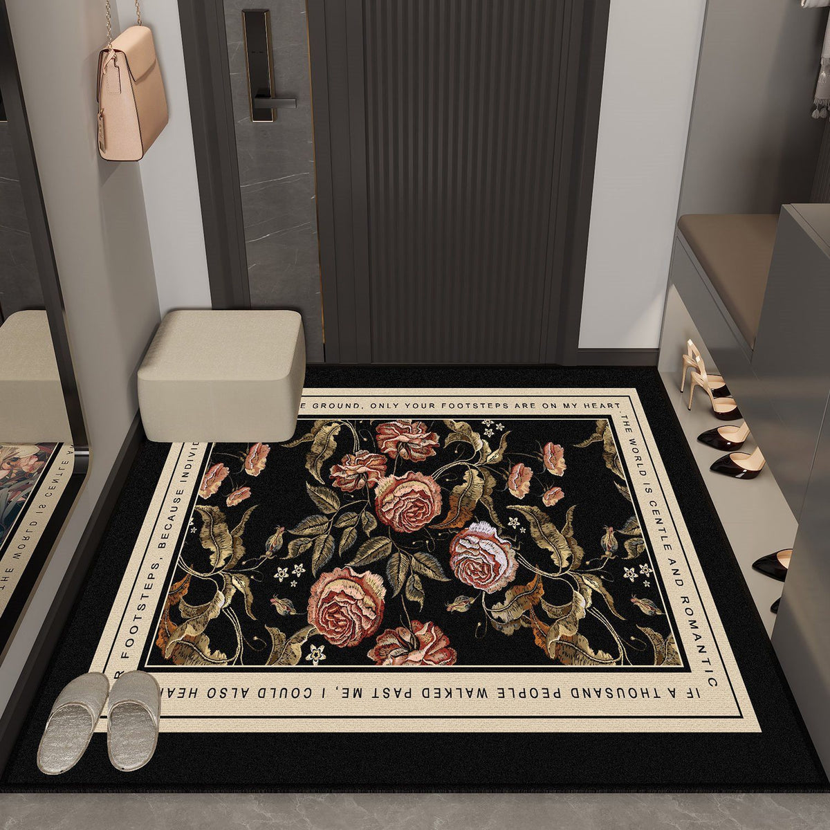 Stylisher dekorativer Teppich
