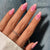 Herz-verzierte Press-On Nagelkunst Set Brehn