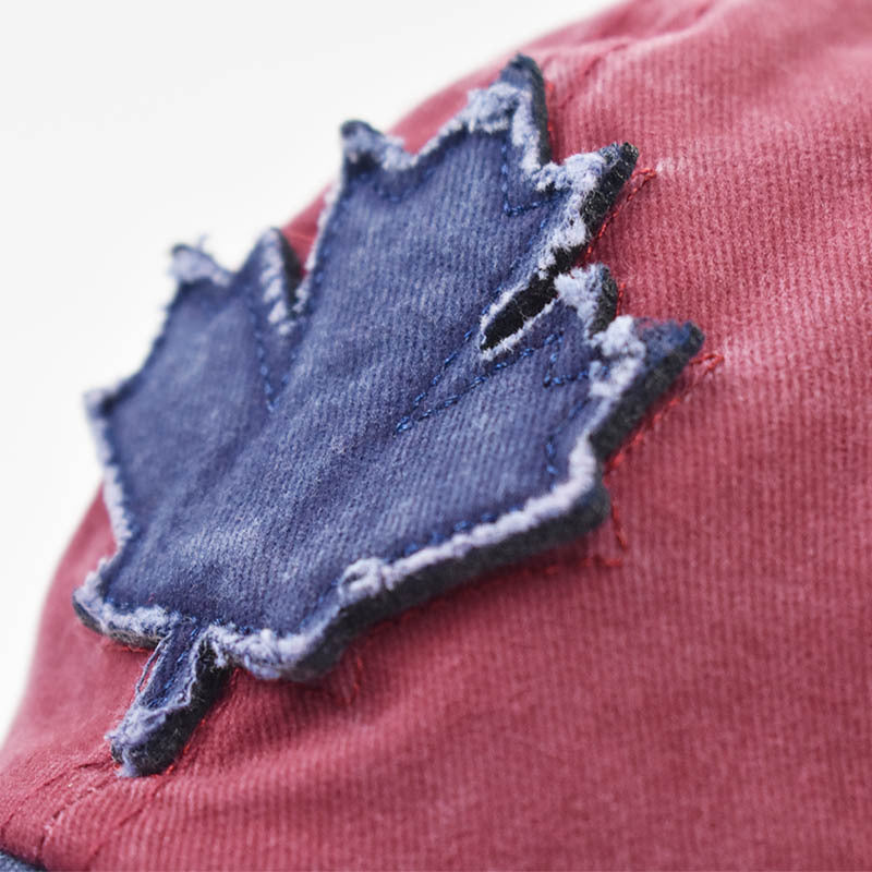 Damen Distressed Canvas Baseball Cap Brehn