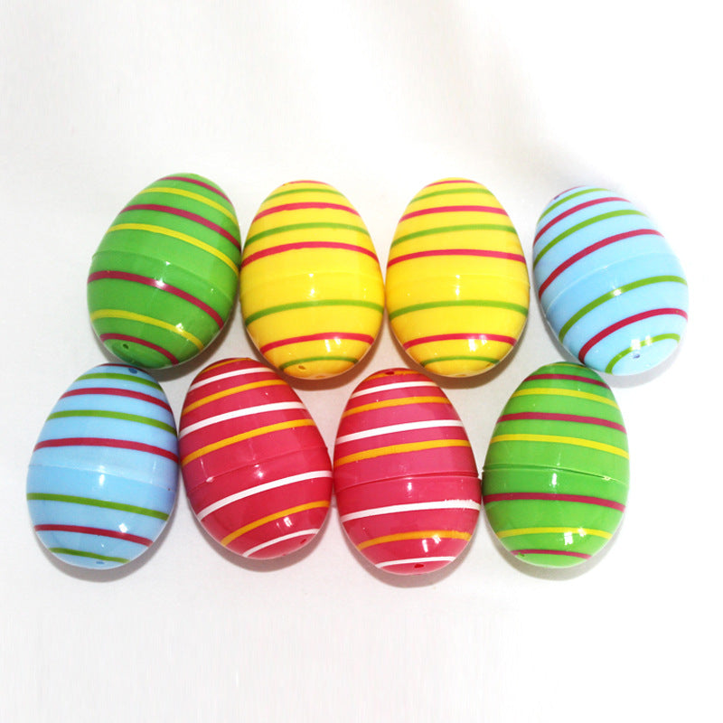 Bunte Dekorative Kunststoff-Ostern Eier Brehn