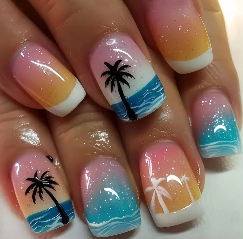 Blumenverlauf Nagelkunstset Brehn