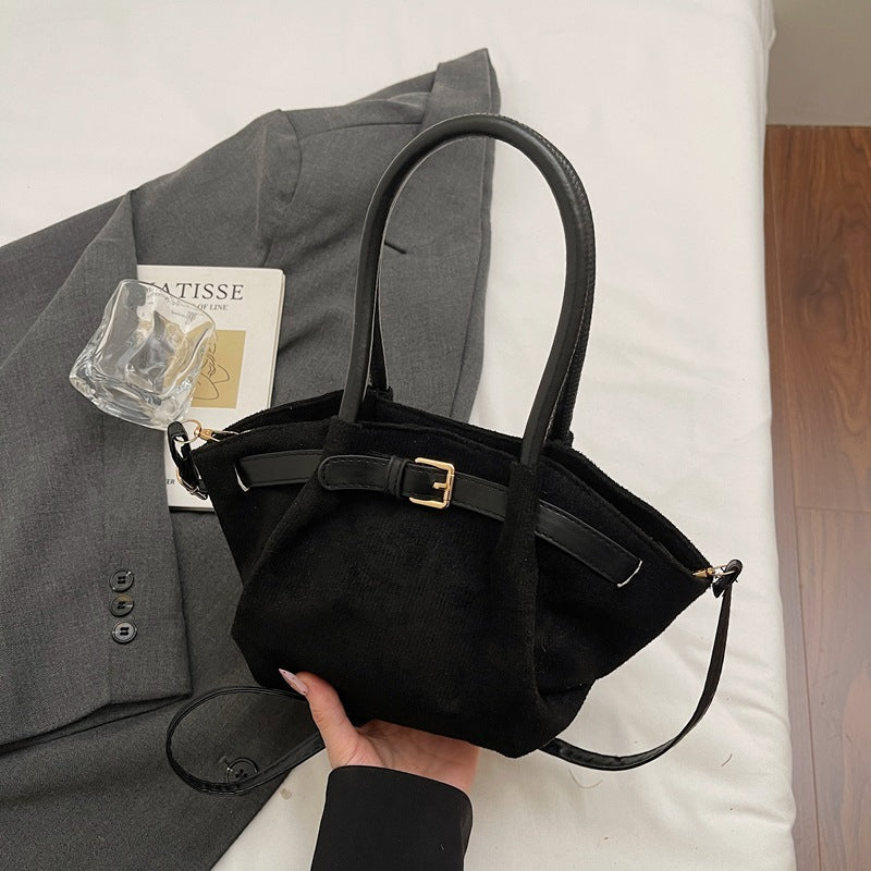 WoChic Wildleder Umhängetasche Brehn