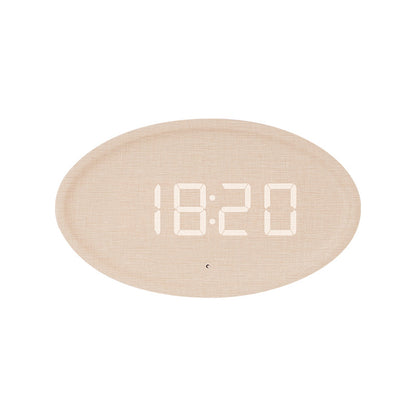 Digitale Wandmá Uhr im modernen minimalistischen Design Brehn