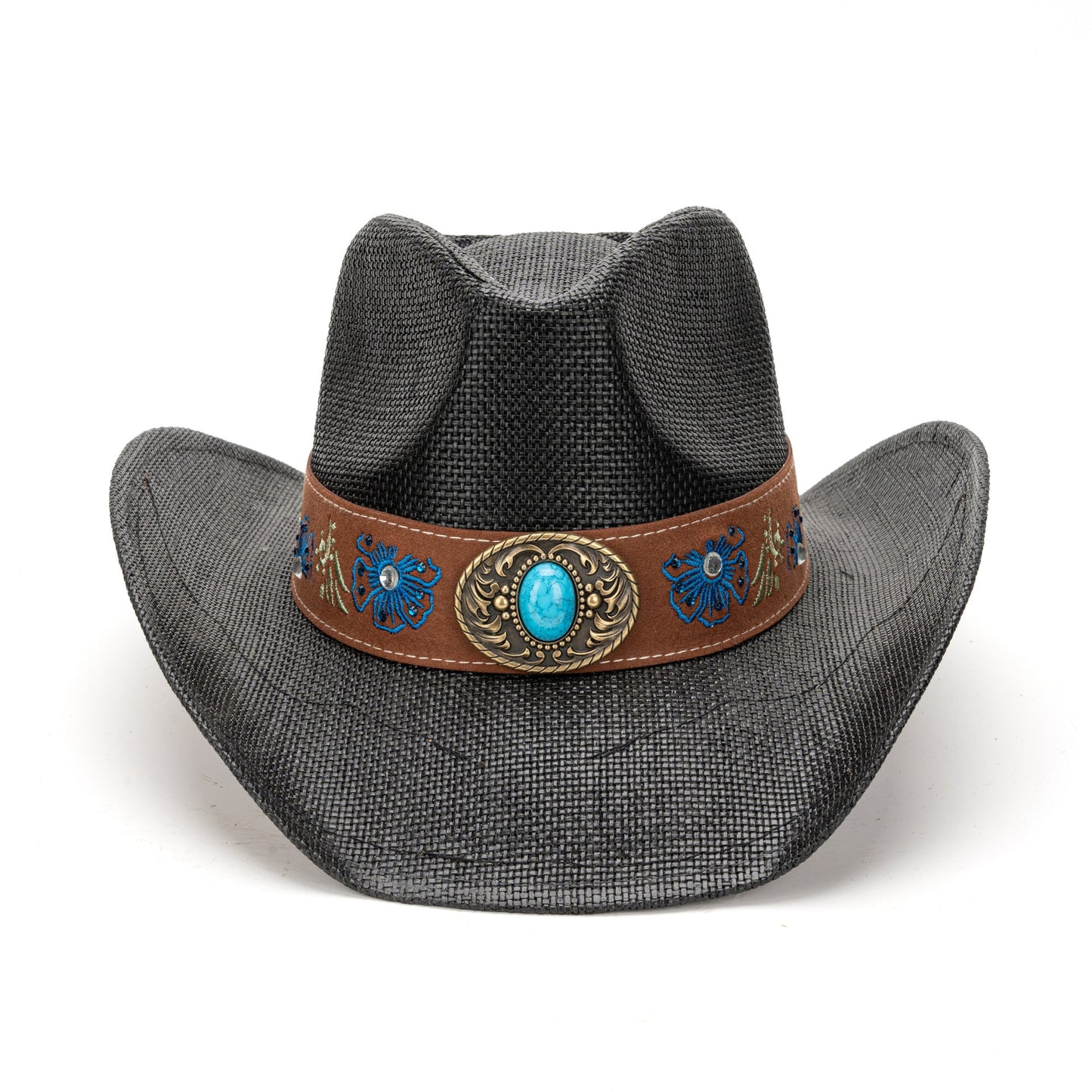 Stroh Kurzvisier Cowboyhut – Western Stil | Brehn