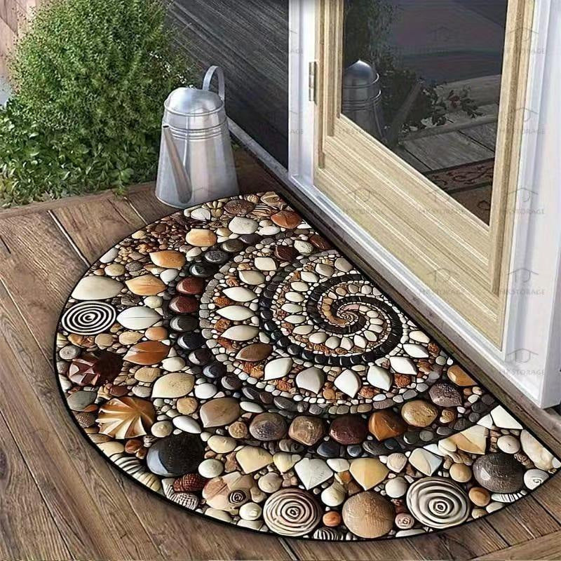 Mosaik Dekorativer Eingangsteppich