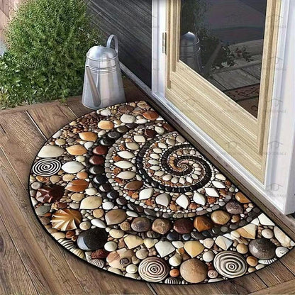 Mosaik Dekorativer Eingangsteppich
