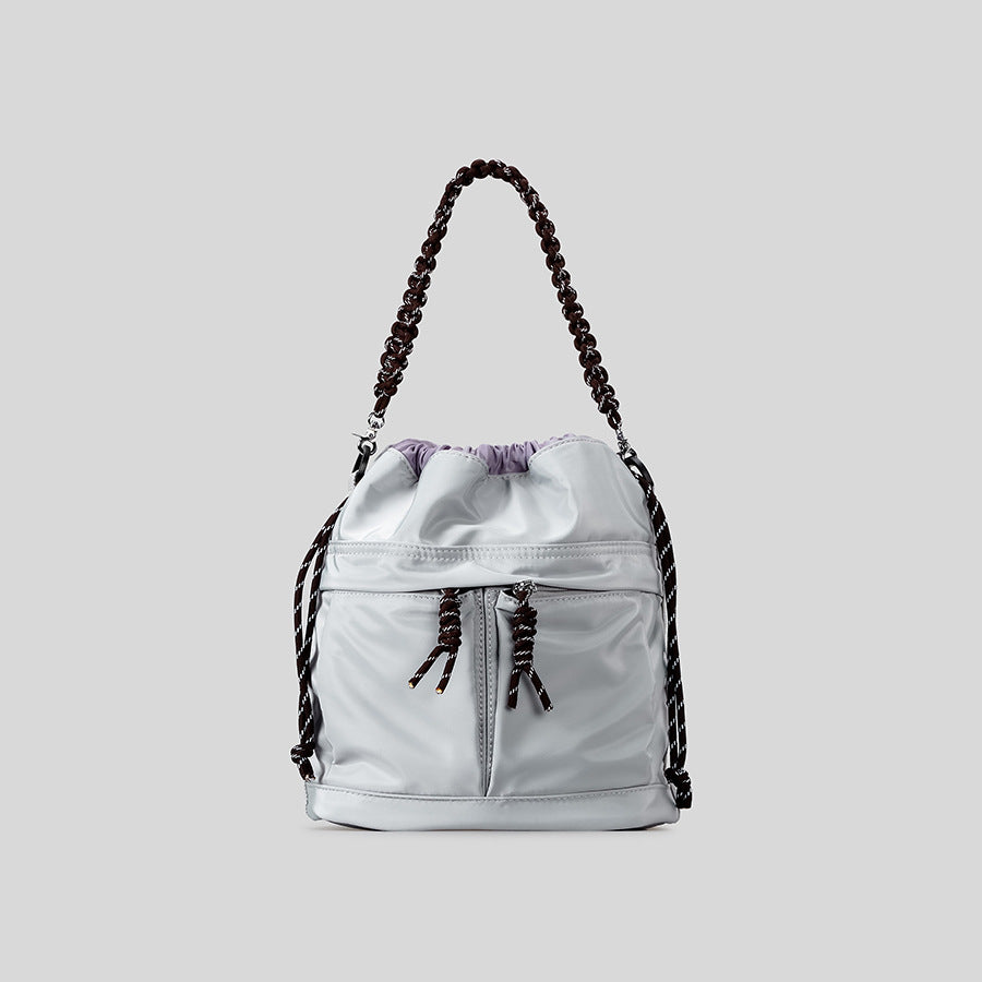 Kordelzug-Eimer Tasche