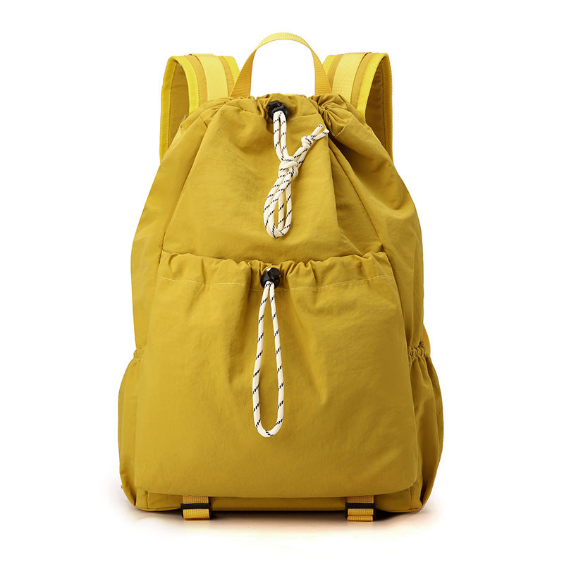 Kompakter Drawstring Reiserrucksack Brehn