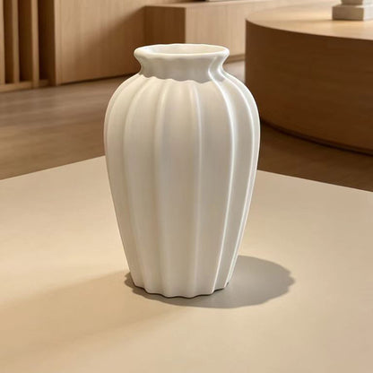 Skulpturale Texturierte Dekorative Vase Brehn
