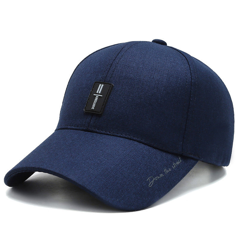 Herren Structured Denim Baseball Cap Brehn