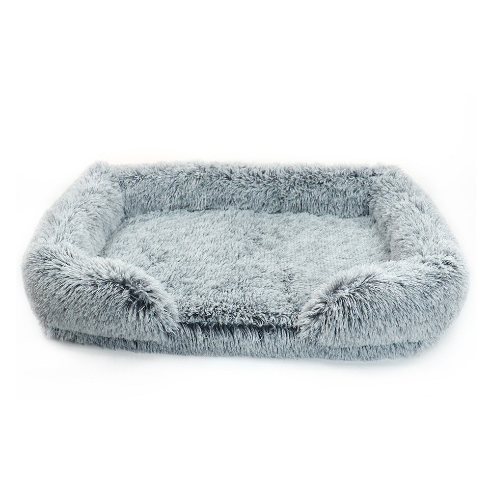 Unisex Kuscheliges Haustierbett mit hohen Rand Brehn