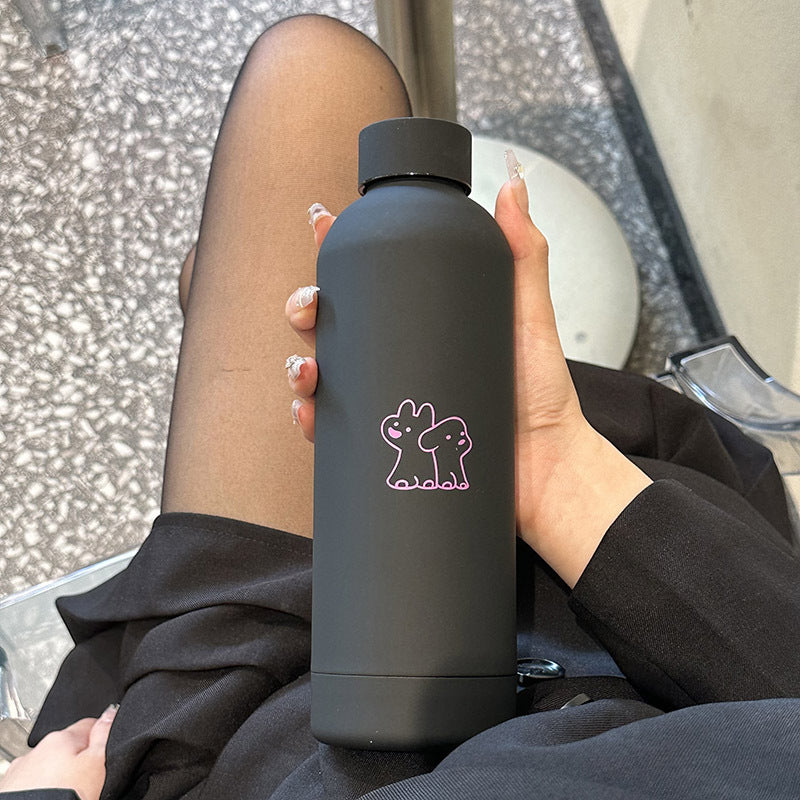 Damen Isolierte Getränkeflasche mit verspieltem Design Brehn