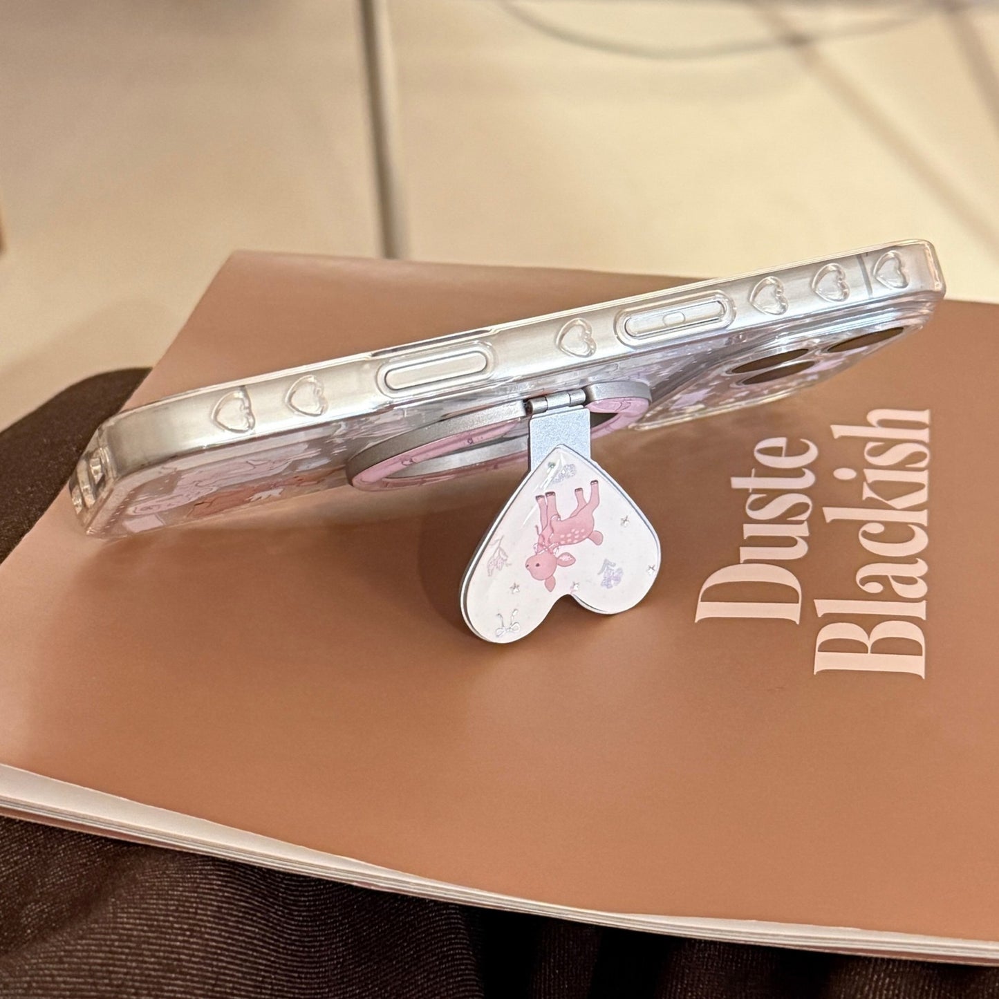 Handspiegel im herzförmigen Design Brehn