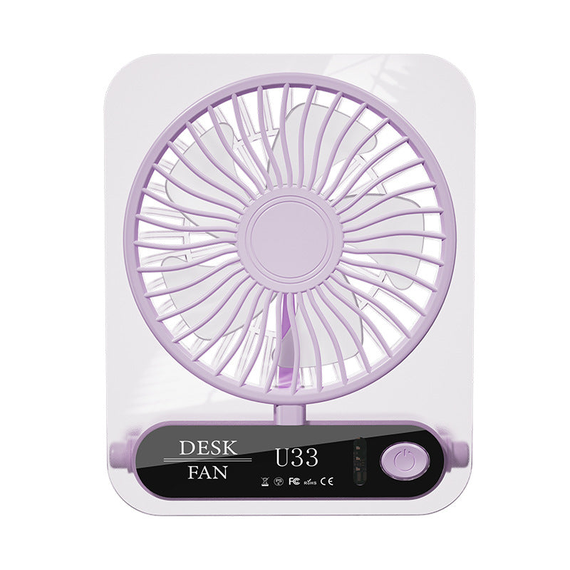 Damen tragbarer Desktop Ventilator mit flexibler Neigung Brehn