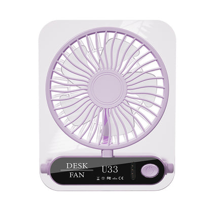 Damen tragbarer Desktop Ventilator mit flexibler Neigung Brehn