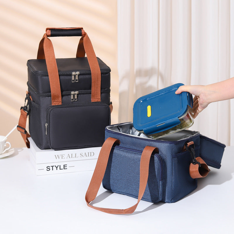 Isolierte Multi-Compartment Lebensmitteltasche Brehn