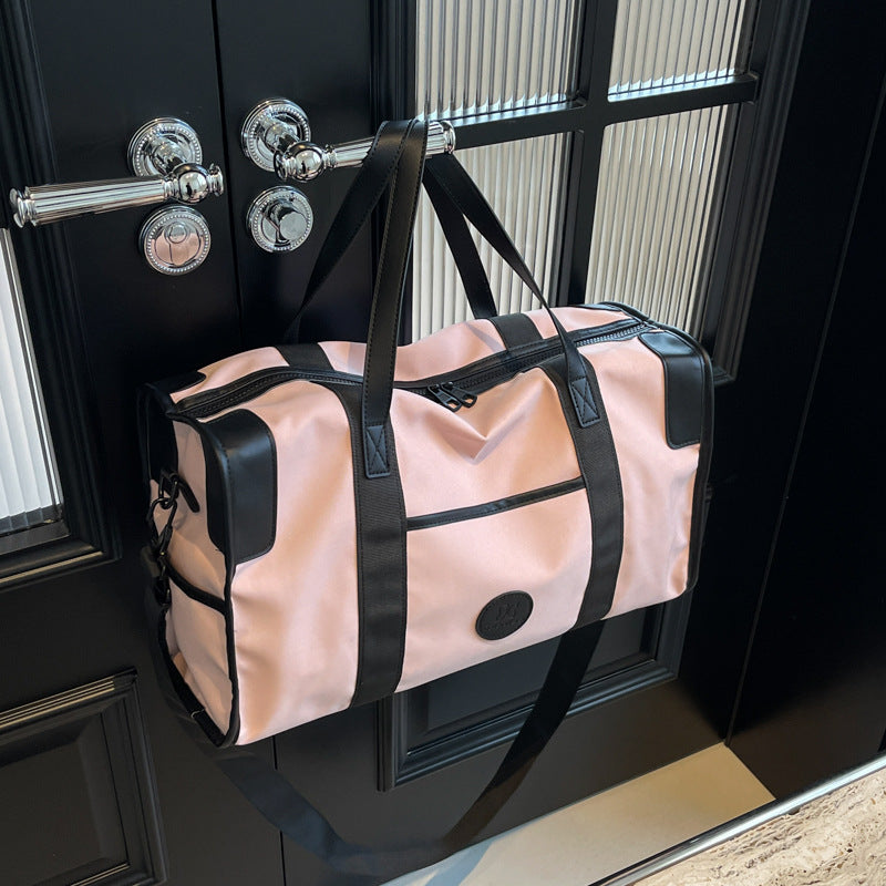 Sportliche Freizeit-Duffel-Tasche mit Strapazierfähigem Material und Verstellbarem Schultergurt Brehn