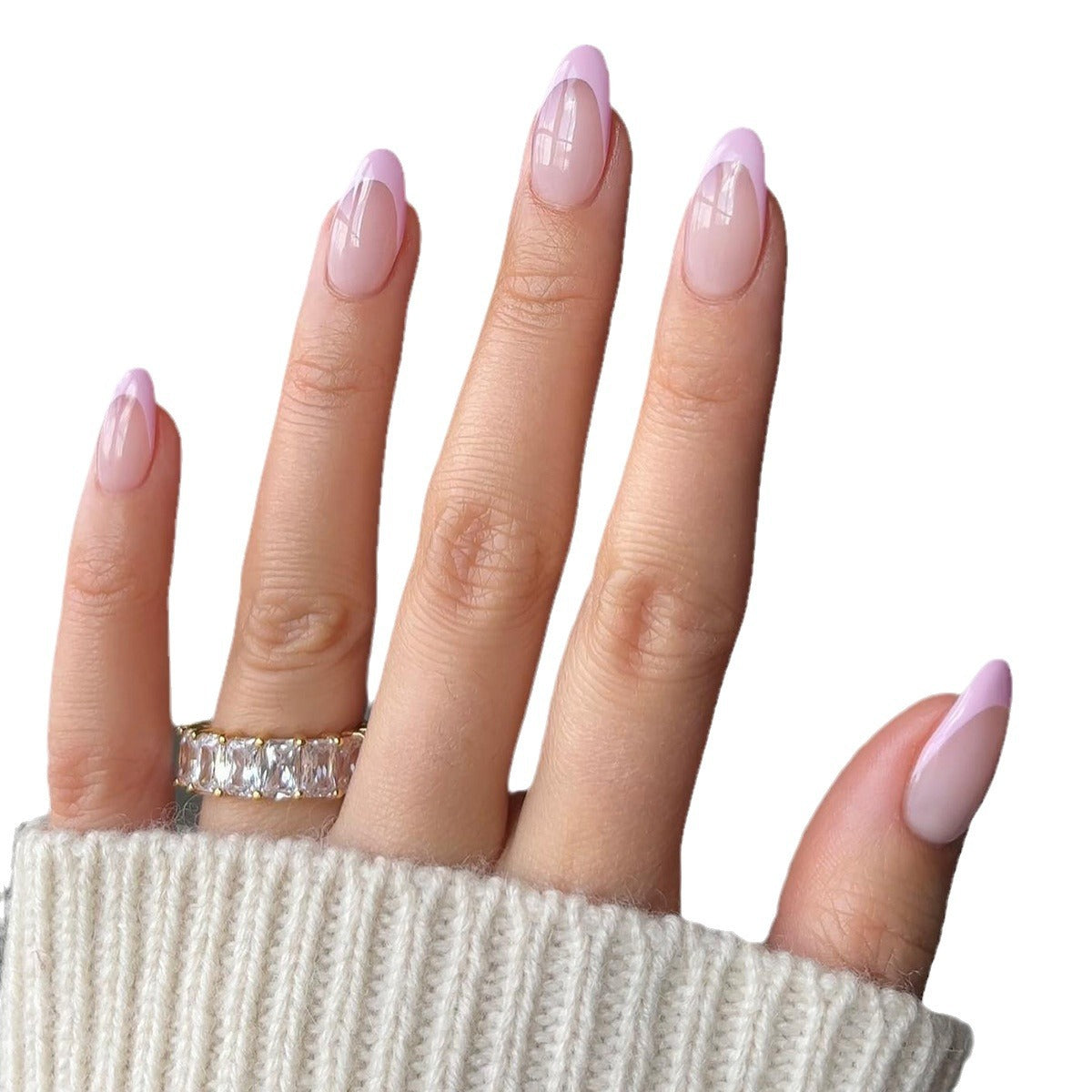 Elegantes French Tip Nagelset