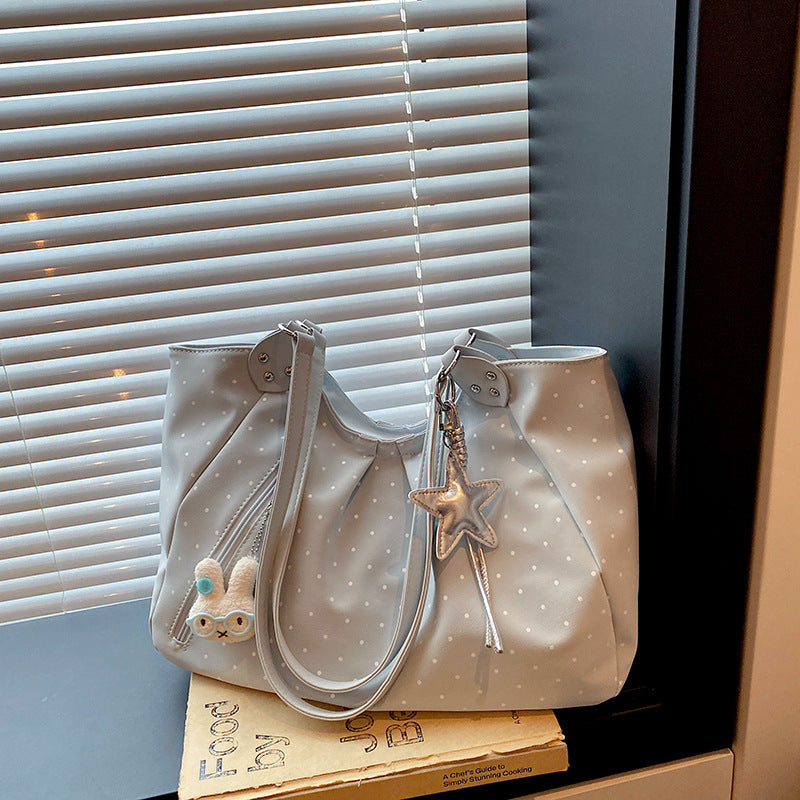 Punkte dekorative Handtasche
