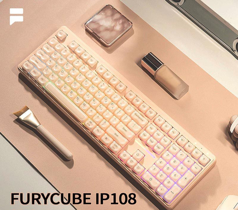 Kabellose RGB Gaming-Tastatur Brehn