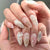 Künstlerische Gel-Nagelverlängerungen Brehn