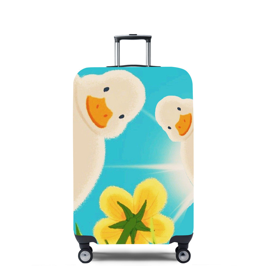 Damen Hartschalenreisekoffer mit einzigartigem illustrativen Design Brehn