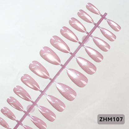 Glänzende Press-On Nagelspitzen Brehn
