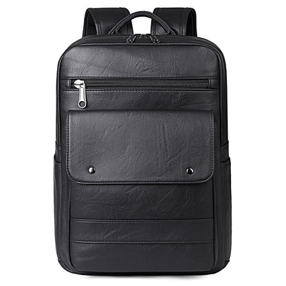 Rucksack Aus Hochwertigem Kunstleder mit Viel Stauraum und Ergonomischem Design Brehn